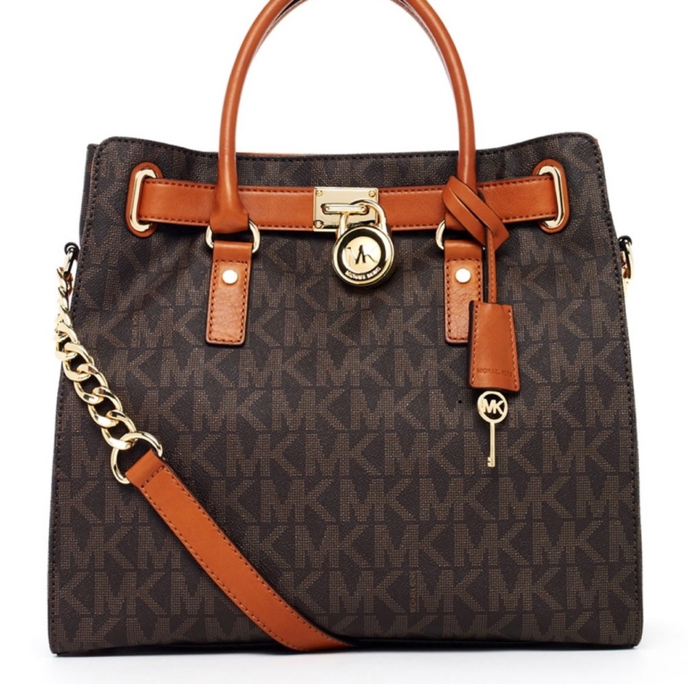 Brown Designer Tote Bag